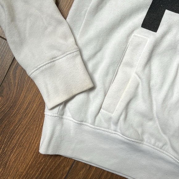 PINK Victoria’s Secret Logo Quarter-zip Pullover Sweater - White - Picture 8 of 9